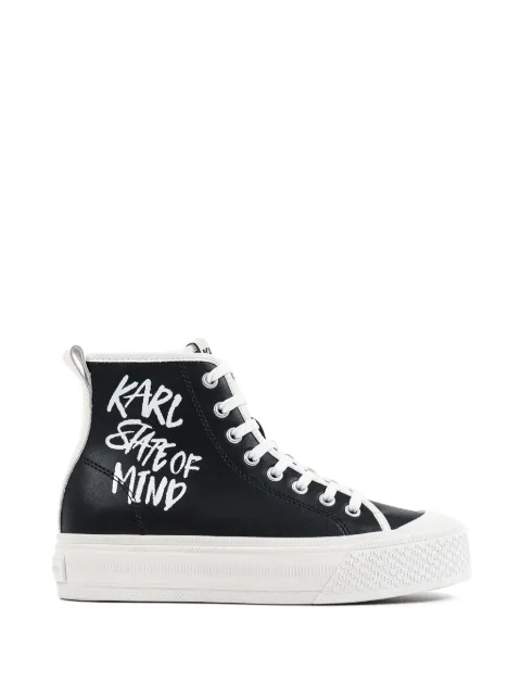 Karl Lagerfeld Kampus Max V high-top sneakers Black KL60545