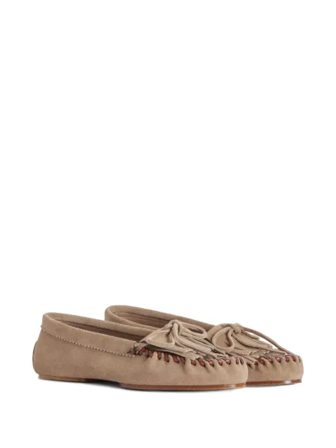 Paris Texas Indiana fringe ballet flats Neutrals PX1580XV003