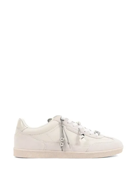 Karl Lagerfeld charm-embellished panelled sneakers Neutrals KL63821