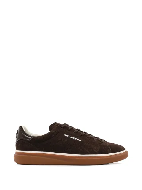 Karl Lagerfeld Ikon NFT Kane suede sneakers Brown KL53527