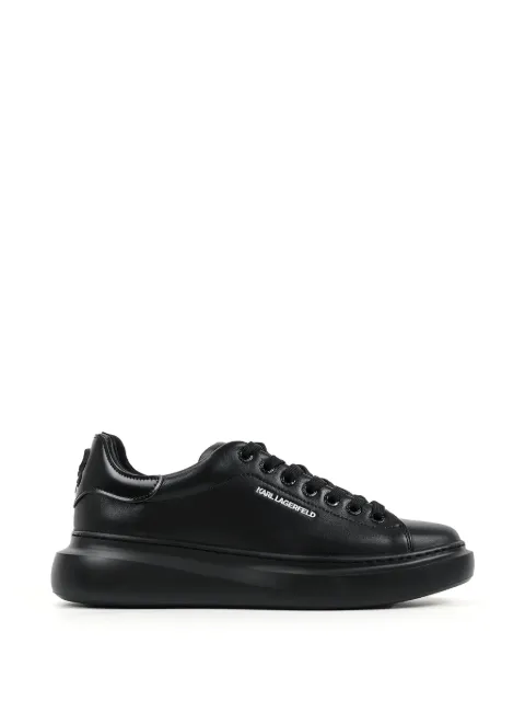 Karl Lagerfeld logo-print chunky-sole sneakers Black KL56525