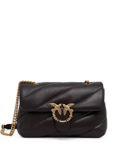 PINKO Love Birds quilted shoulder bag Brown 107057A0F2