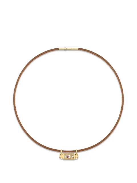 Marie Lichtenberg locket ruby necklace Gold ML01434
