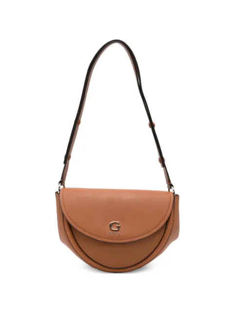 GUESS USA Coleen logo-plaque leather crossbody bag Brown HWBG9739210CAR