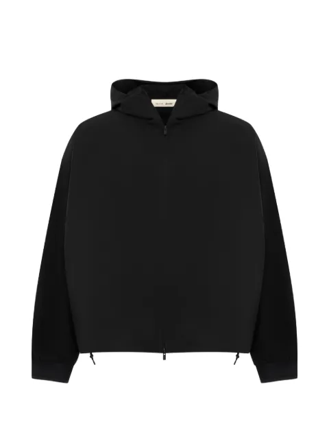 FEAR OF GOD ESSENTIALS full-zip hooded jacket Black RW00396
