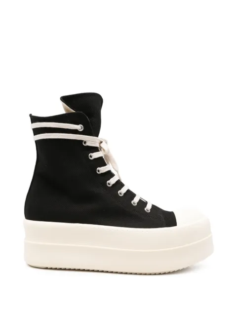 Rick Owens DRKSHDW high-top platform sneakers Black DU02F6831DO
