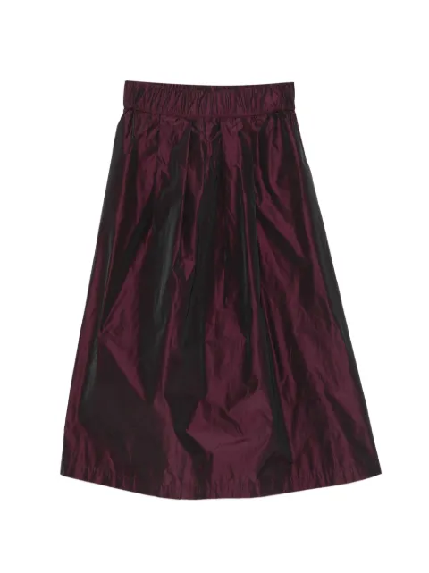 WHYCI MILANO pleated midi skirt Purple WH0120