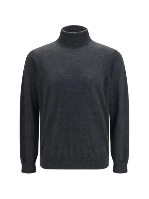 Giorgio Armani roll-neck cashmere sweater Grey GM003830AF27884
