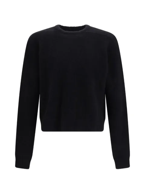 Rick Owens round-neck sweater Black RU02F4695KWP