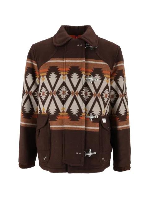 Fay 4 Ganci jacket Brown MAM13531580YTI