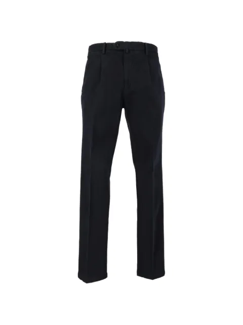 Briglia 1949 pleated straight-leg trousers Blue BG21400039