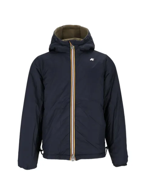 K-Way Jack Spacer hooded jacket Blue K8142YW