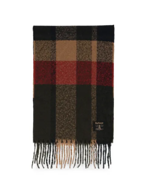 Barbour Westerdale scarf Green USC0391