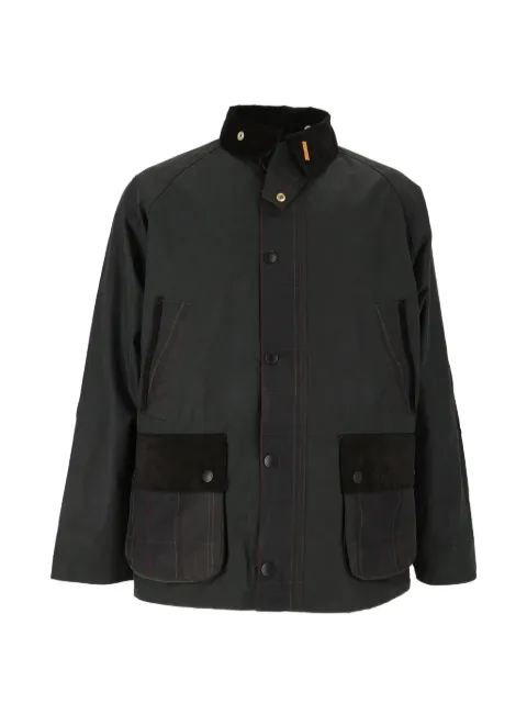 Barbour Icons Patch Bedale wax jacket Green MWX2585
