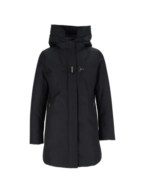Fay Toggle hooded coat Black NAW59533830ZXE