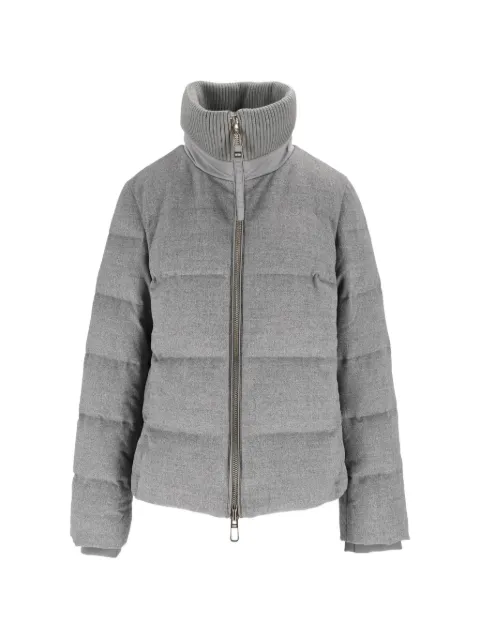 Duno padded high-neck jacket Grey ENORAPRATO