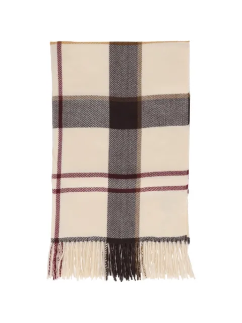 Barbour Harriet tartan scarf Neutrals 262MLSC0494
