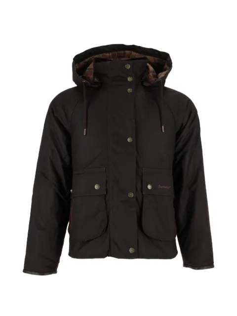 Barbour Georgette waxed jacket Brown 262MLWX1594