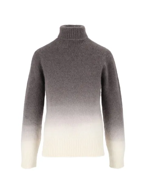Kangra gradient roll-neck knit Grey 473505