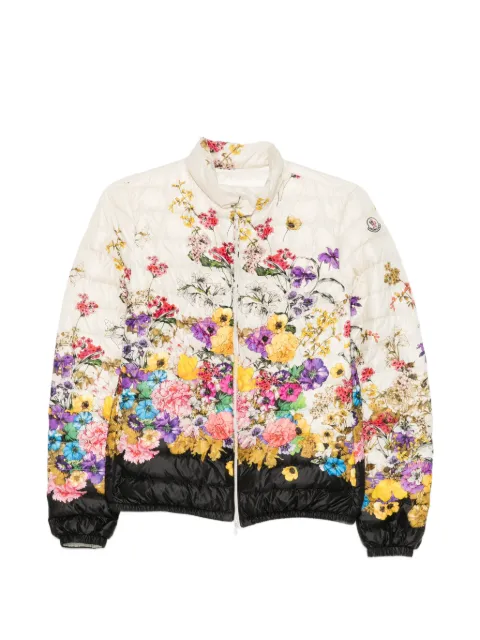 Moncler Vintage 2000s floral-print jacket Neutrals MO320CLX