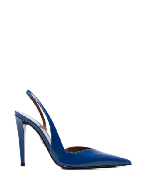 Giuseppe Zanotti Desideria pointed-toe slingback pumps Blue I650006