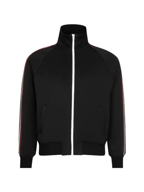Saint Laurent Cassandre track jacket in jersey Black A001C0Y38EI