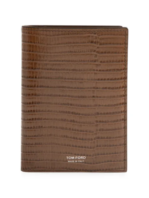 TOM FORD Tejus T Line passport holder Brown Y0274LCL483S