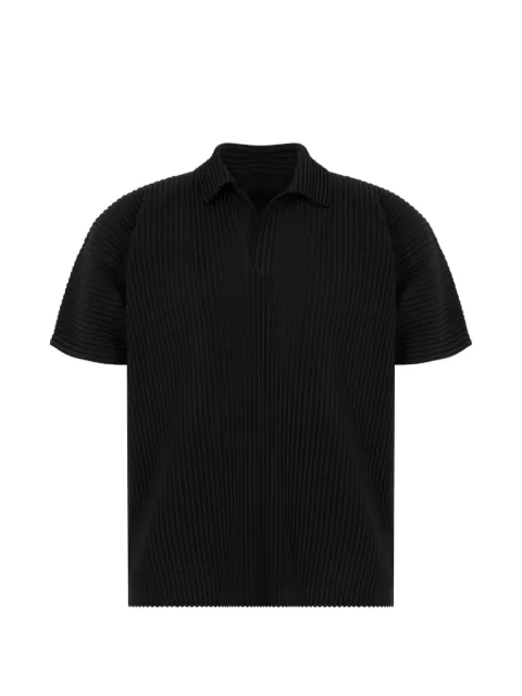 Issey Miyake plissé-effect T-shirt Black HP68JM530