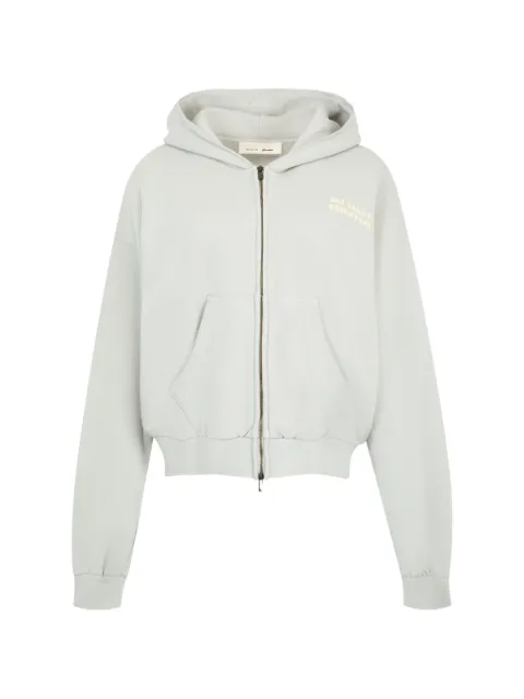 FEAR OF GOD ESSENTIALS 90s full zip hoodie Grey RW00320