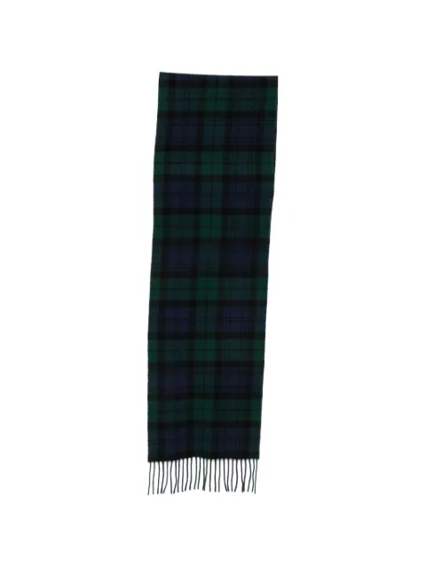 Polo Ralph Lauren tartan-pattern scarf Blue 449959354002