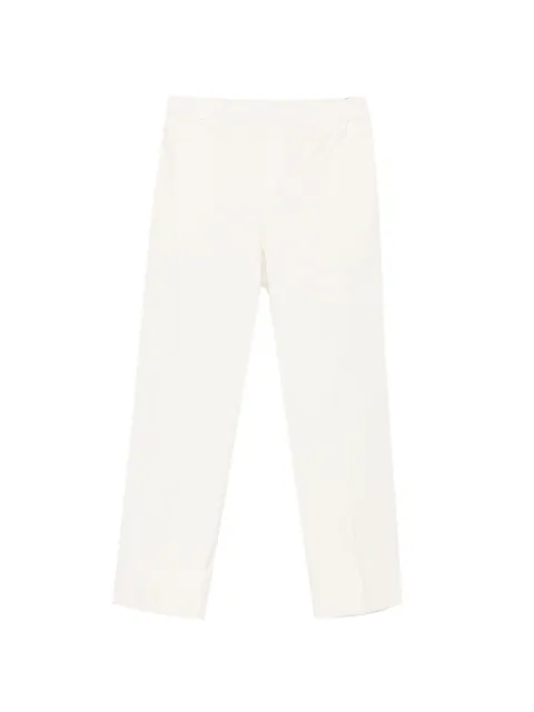 WHYCI MILANO pressed-crease trousers White WH0790