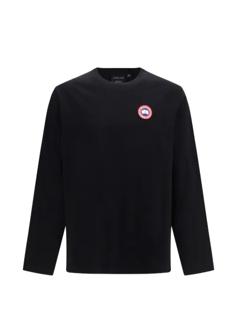 Canada Goose Vantage long-sleeve T-shirt Black 1349M
