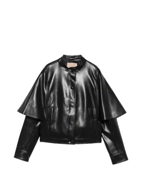 TWINSET cape-style jacket Black 262TP2050