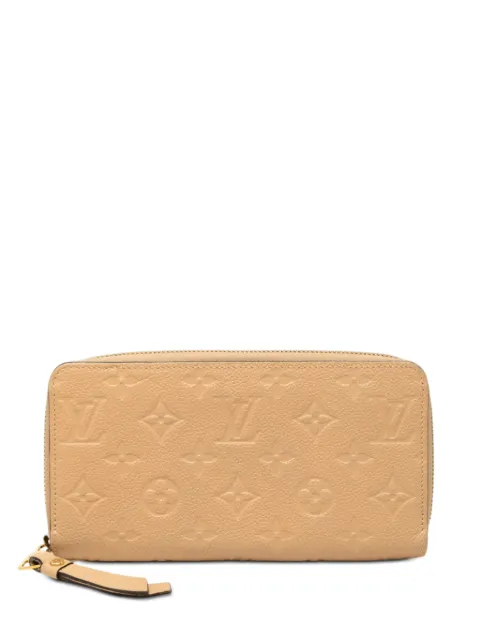 Louis Vuitton Pre-Owned 2015 Monogram Empreinte Zippy Wallet long wallets Neutrals 7ZCF34GJX6YF8VXQ