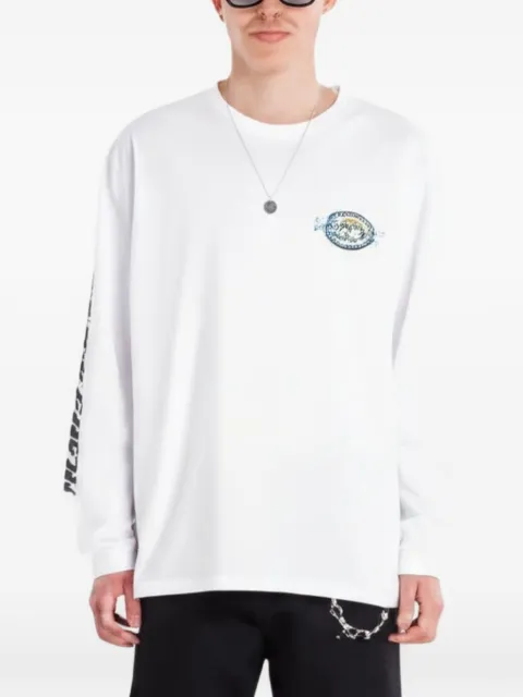 DICKIES Nashport long-sleeve T-shirt White DK0A8A120WH1