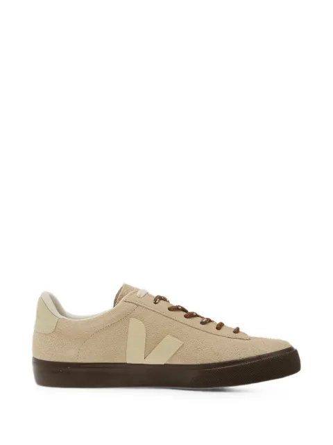 VEJA Campo textured-suede almond-pierre sneakers Neutrals CP0321851