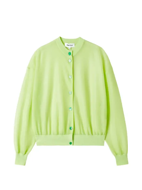 Enföld button-up drop-shoulder cardigan Green 300JS5700971