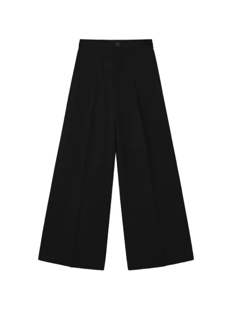 Enföld pleated palazzo pants Black 300JS1310721