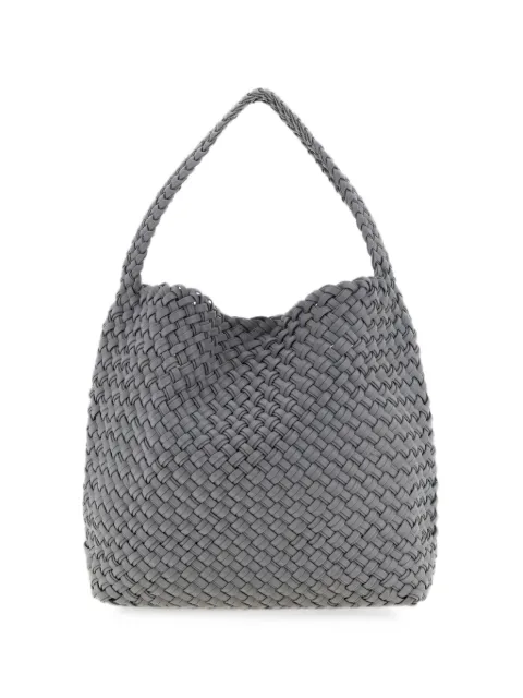 NAGHEDI medium Nomad woven tote bag Grey SN04023