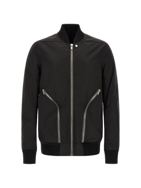 Rick Owens Heizer Flight bomber jacket Black RU02F4779MU