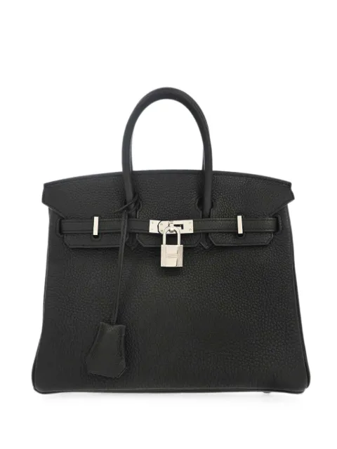 Hermès Pre-Owned 2014 Togo Birkin 25 handbag Black 188616