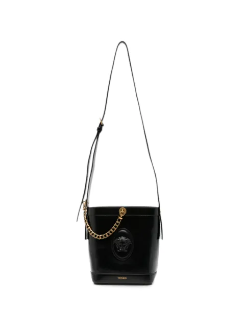 Versace Medusa '95 chain-link bucket bag Black 10260481A19197