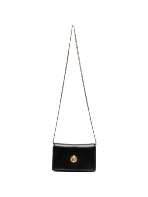 Versace Medusa plaque chain-link shoulder bag Black 10264871A17449