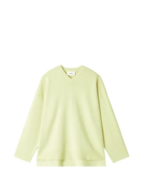 Enföld V-neck dropped-shoulder sweater Yellow 300JS2700241