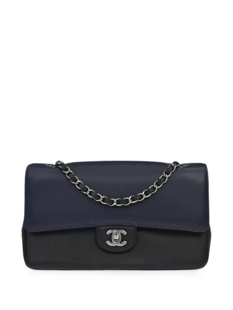 CHANEL Pre-Owned 2016 medium Double Flap shoulder bag Black 197888
