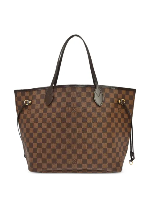 Louis Vuitton Pre-Owned 2013 MM Neverfull Damier Ebène tote bag Brown 168316