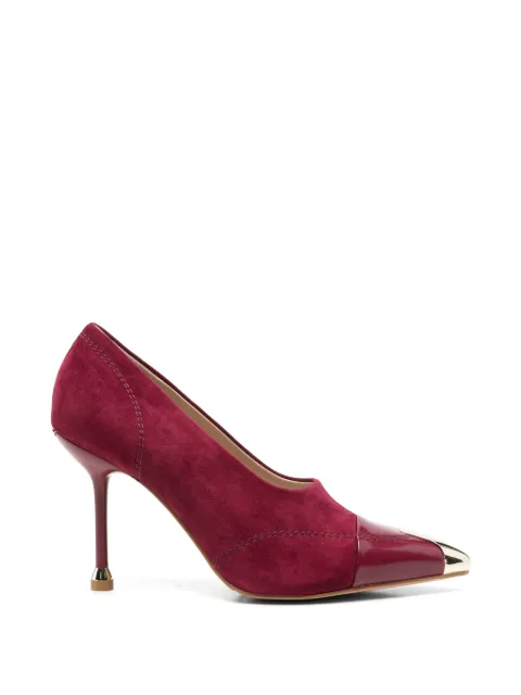 LIU JO metal-tip suede pumps Red SF6015PX88681856DEMI16CHERRY