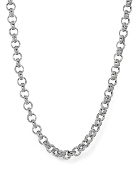 MARISSA DIAMONDS rolo chain necklace Silver ARL150W30