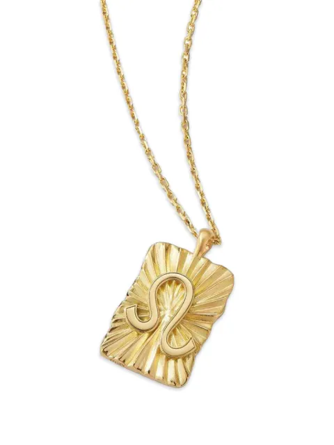 David Webb Leo Zodiac pendant necklace Gold 50620N
