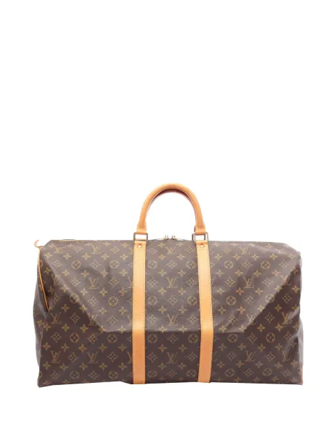 Louis Vuitton Pre-Owned 1996 Monogram Keepall 55 travel bag Brown 657TI082SCSYCI0Y